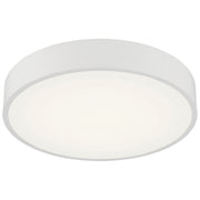 Como Large LED Flush Mount in White