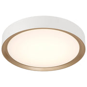 Malaga Color Selectable 23.75" LED Flush Mount in Matte White