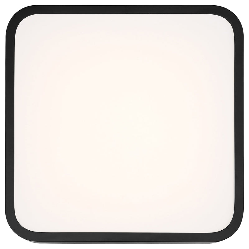 Granada Small LED Flush Mount in Black