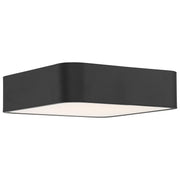 Granada Small LED Flush Mount in Black