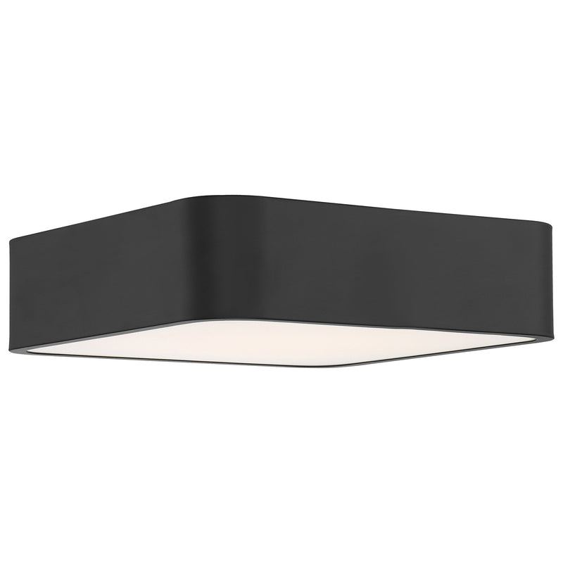 Granada Small LED Flush Mount in Black