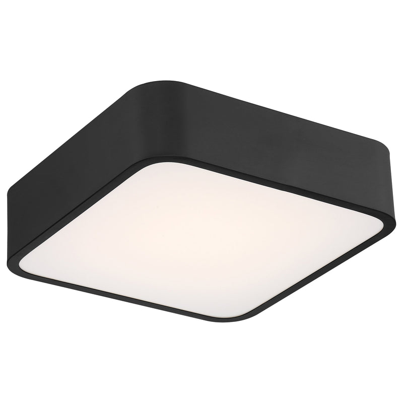 Granada Small LED Flush Mount in Black