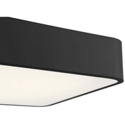 Granada Small LED Flush Mount in Black