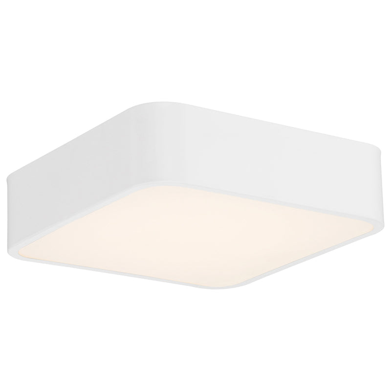 Granada Small LED Flush Mount in White