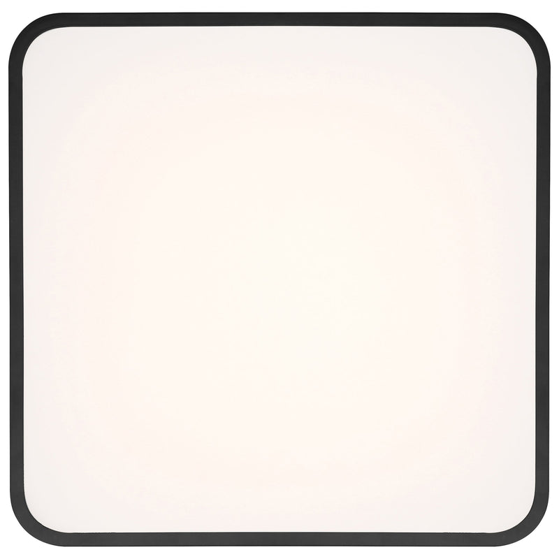 Granada Medium LED Flush Mount in Black