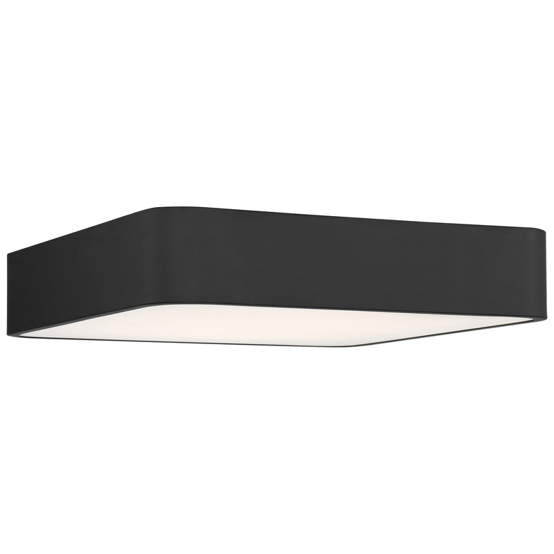 Granada Medium LED Flush Mount in Black