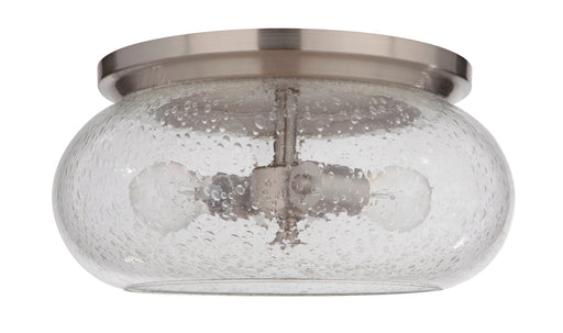 Serene 2 Light 14.5" Flushmount in Brushed Polished Nickel