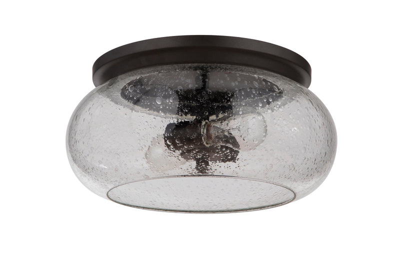 Serene 2 Light 14.5" Flushmount in Espresso