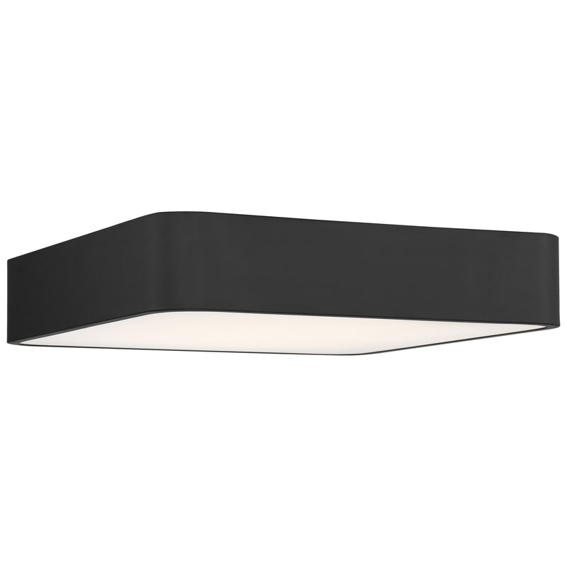 Granada Large LED Flush Mount in Black