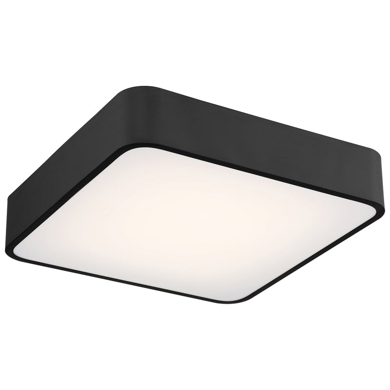 Granada Large LED Flush Mount in Black