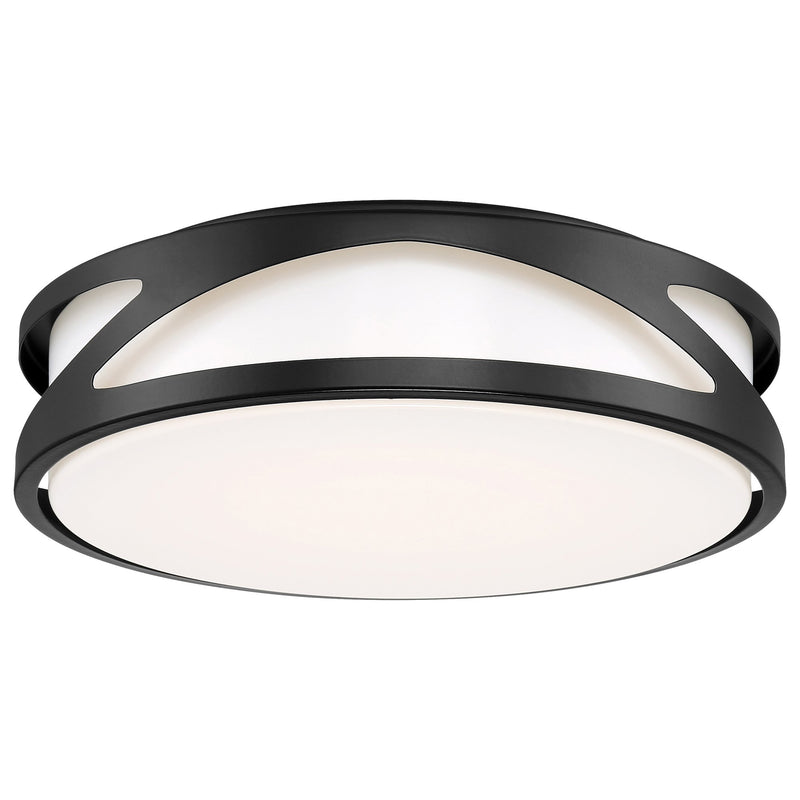 Lucia Small Flush Mount in Black
