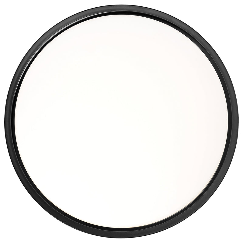 Lucia Small Flush Mount in Black
