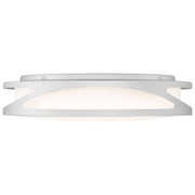 Lucia Large LED Flush Mount in Satin