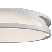 Lucia Large LED Flush Mount in Satin