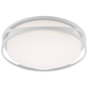 Lucia Large LED Flush Mount in White