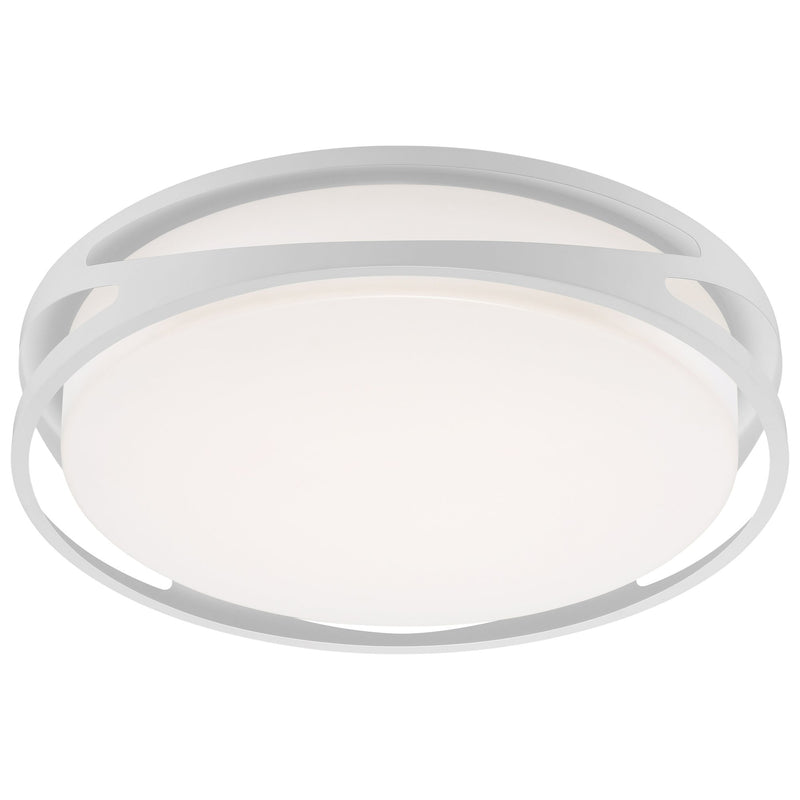 Lucia Large LED Flush Mount in White
