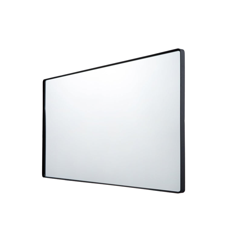 Kye 22" x 40" Rectangular Wall Mirror in Black