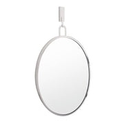 Stopwatch 22.25" x 33.25" Oval Wall Mirror in Polished Nickel