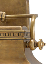 Malvasia Picture Light in Vintage Brass