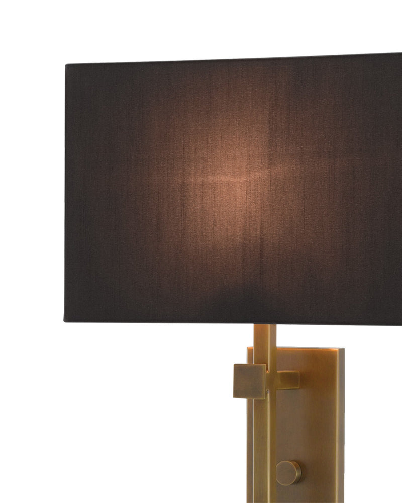 Edmund Wall Sconce in Antique Brass
