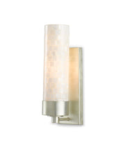 Abadan Wall Sconce in Natural / Silver Leaf