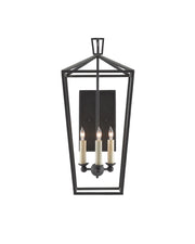 Denison 3-Light Wall Sconce in Molé Black