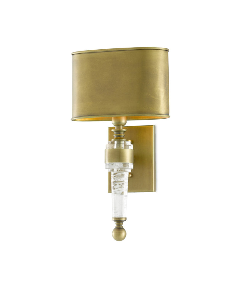 Lindau Wall Sconce in Antique Brass