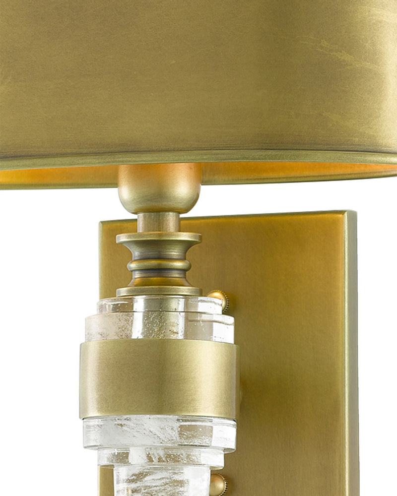 Lindau Wall Sconce in Antique Brass