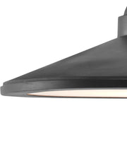 Ditchley Wall Sconce in Black Bronze / White