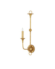 Nottaway Wall Sconce in Contemporary Gold Leaf