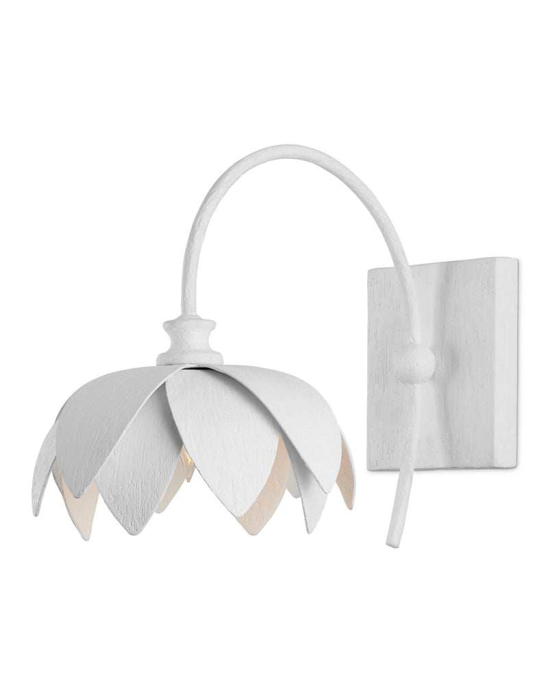 Sweetheart Wall Sconce in Gesso White