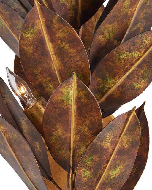 Weston 3-Light Wall Sconce in Magnolia Leaf