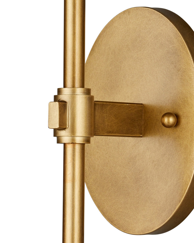 Grigsby 1-Light Wall Sconce in Antique Brass / Bronze