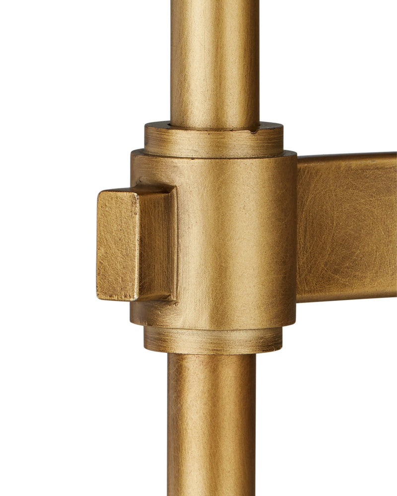 Grigsby 2-Light Wall Sconce in Antique Brass / Bronze
