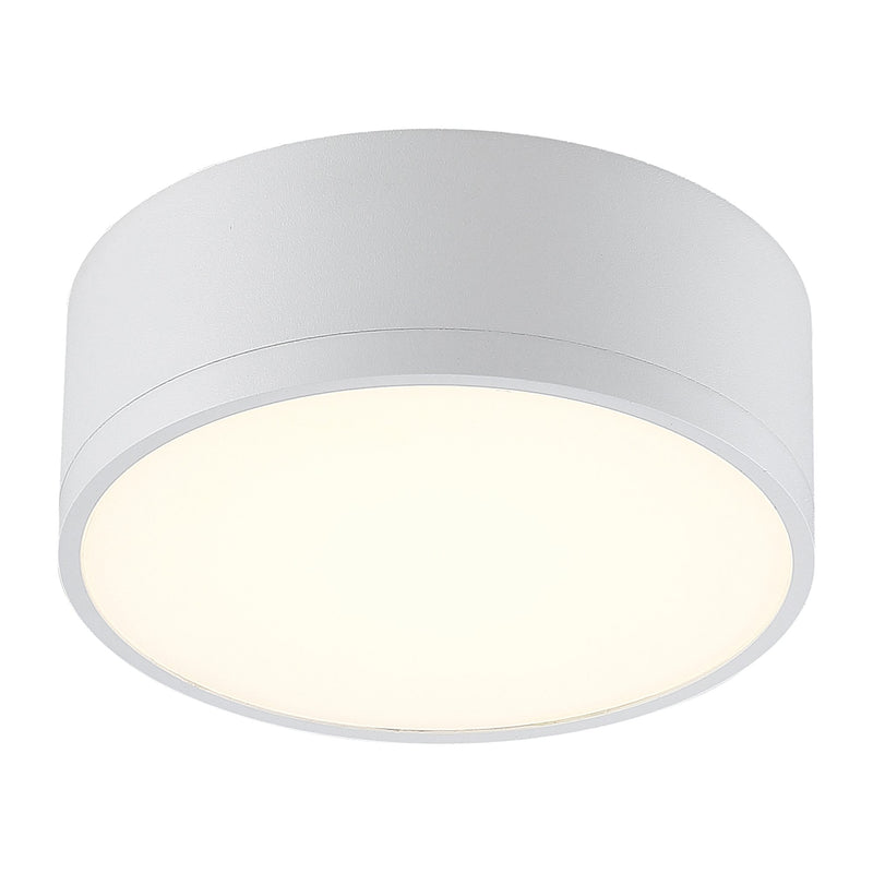 Beat LED Flush Mount in White
