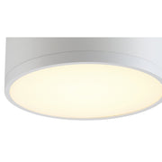 Beat LED Flush Mount in White