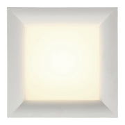 Bloc LED Flush Mount in White
