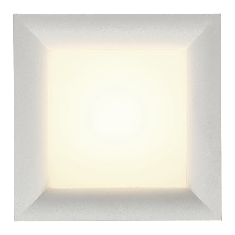 Bloc LED Flush Mount in White