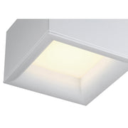 Bloc LED Flush Mount in White
