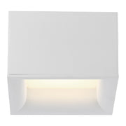 Bloc LED Flush Mount in White
