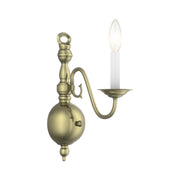 Williamsburgh Wall Sconce in Antique Brass