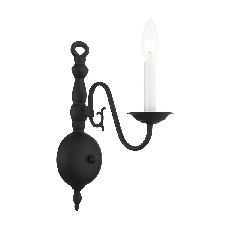 Williamsburgh Wall Sconce in Black