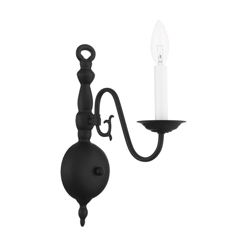 Williamsburgh Wall Sconce in Black