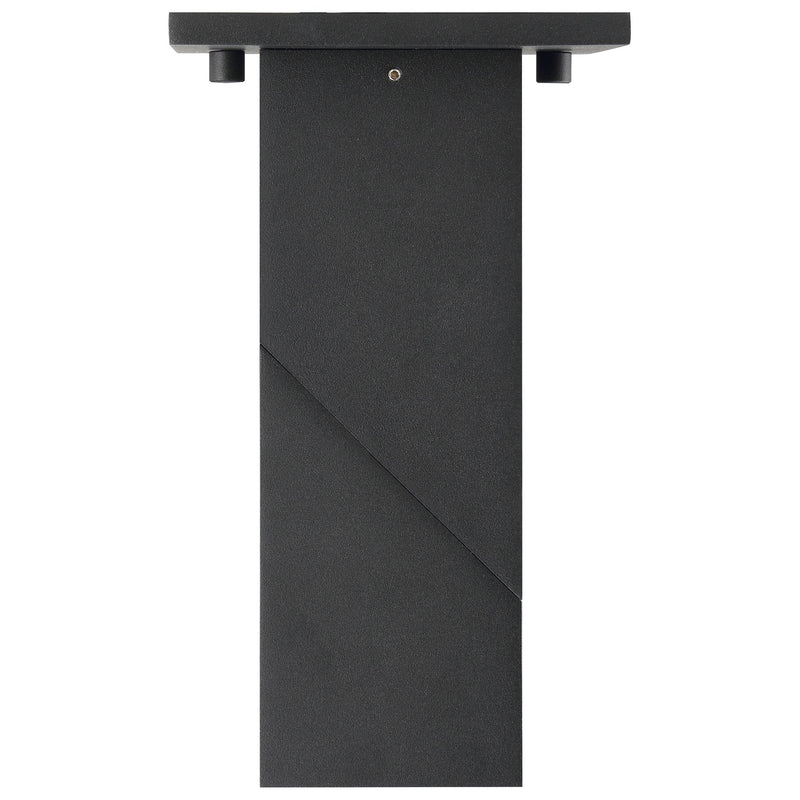 Transformer Dual Voltage LED Spotlight Flush Mount in Black