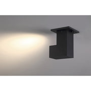 Transformer Dual Voltage LED Spotlight Flush Mount in Black