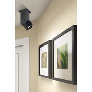 Transformer 120-Volt LED Spotlight Flush Mount in Black