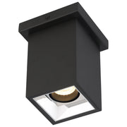 I-Lite Adjustable Spotlight Flush Mount in Black