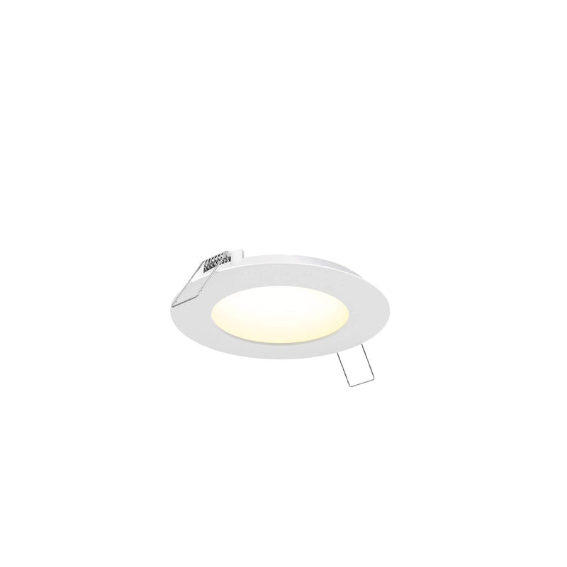 Excel 3" Round Slim Panel Recessed Light in White