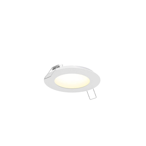 Excel 3" Round Slim Panel Recessed Light in White