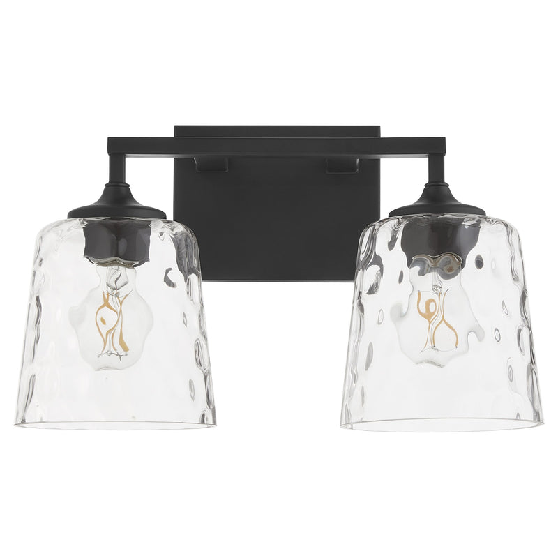 Eldorado 2 Light Vanity in Matte Black